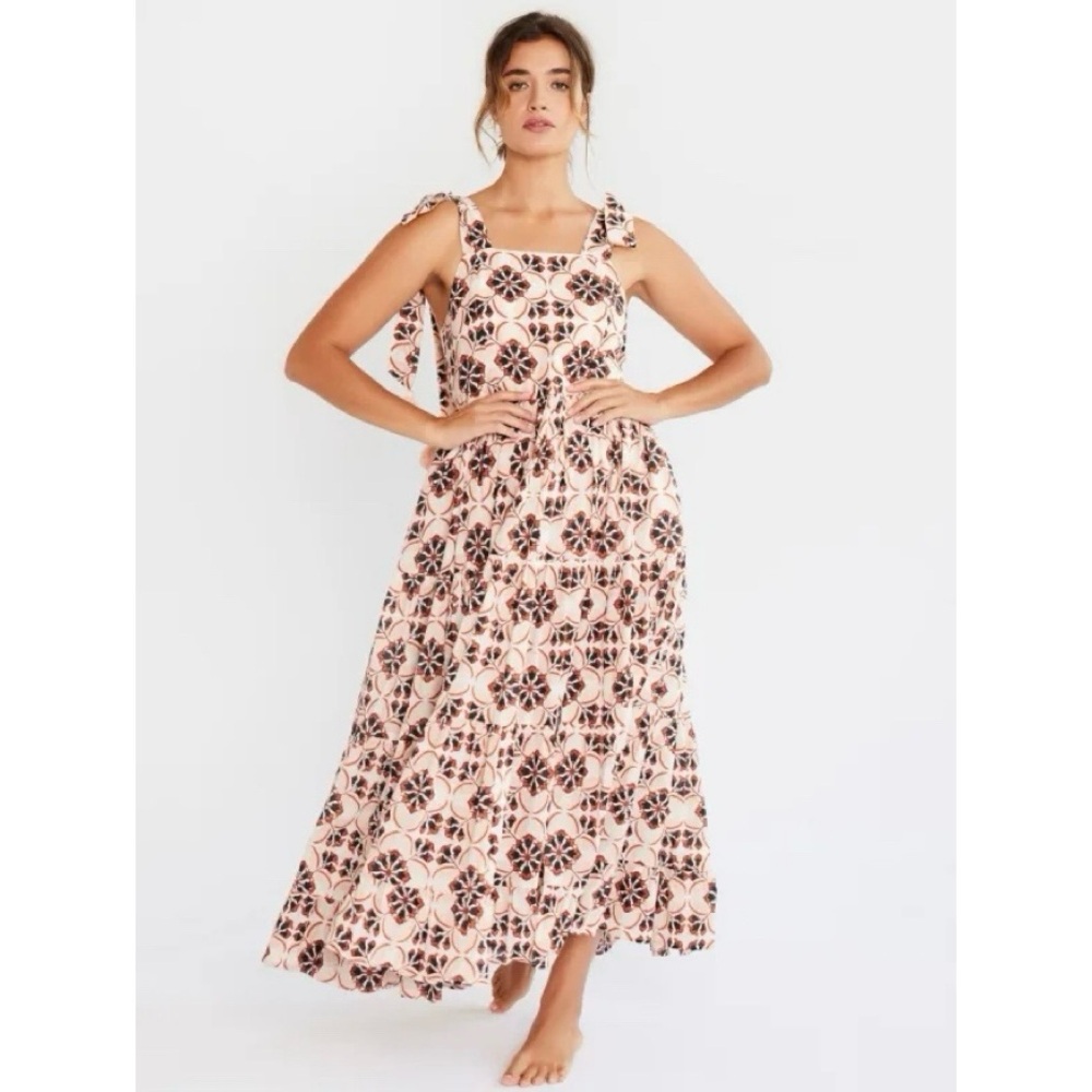 Mille Daphne Sundress Maxi Dress Sayulita